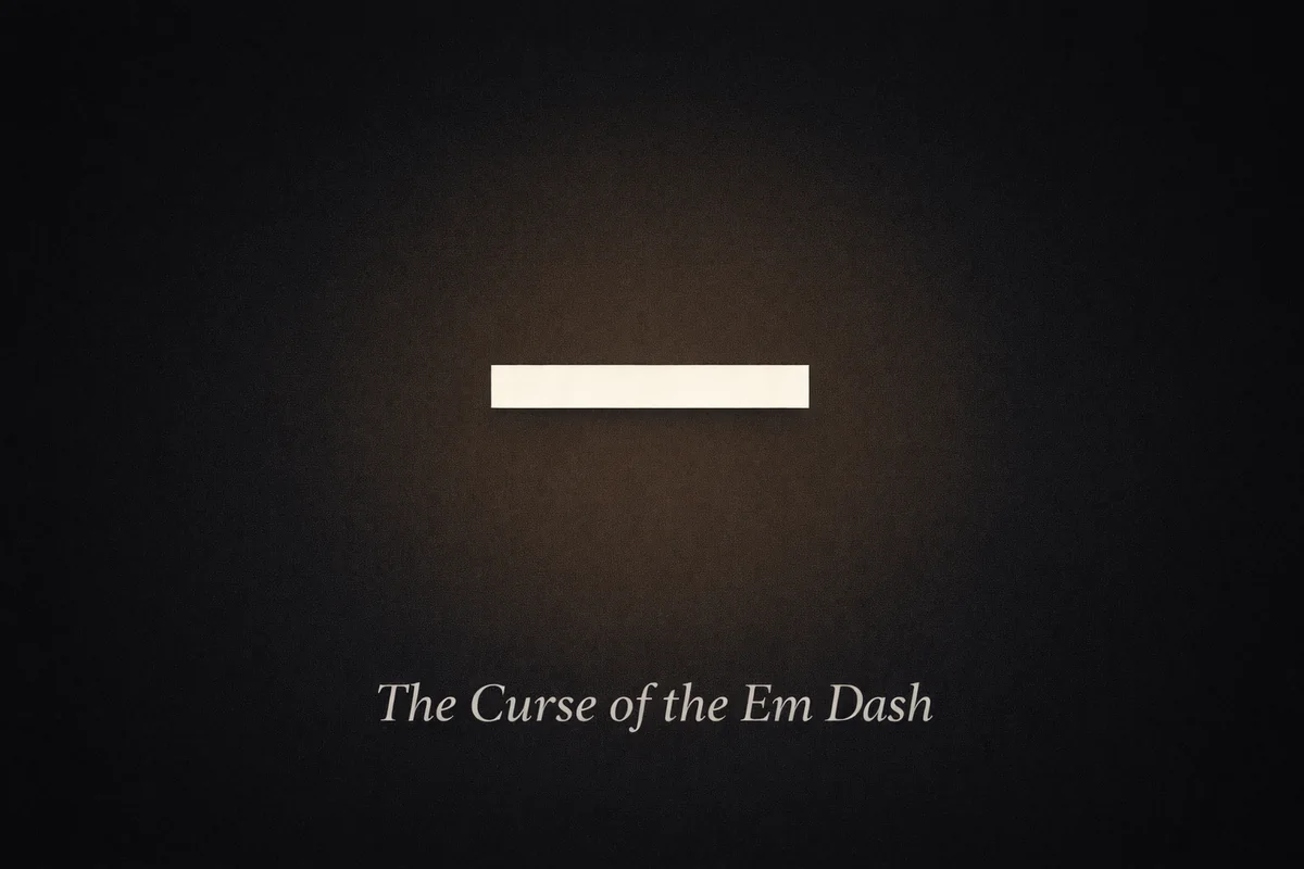 Em dash typography